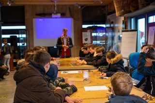De brugklassers van het technasium van OSG West-Friesland-1