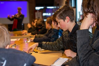De brugklassers van het technasium van OSG West-Friesland-1a