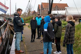 De brugklassers van het technasium van OSG West-Friesland-10